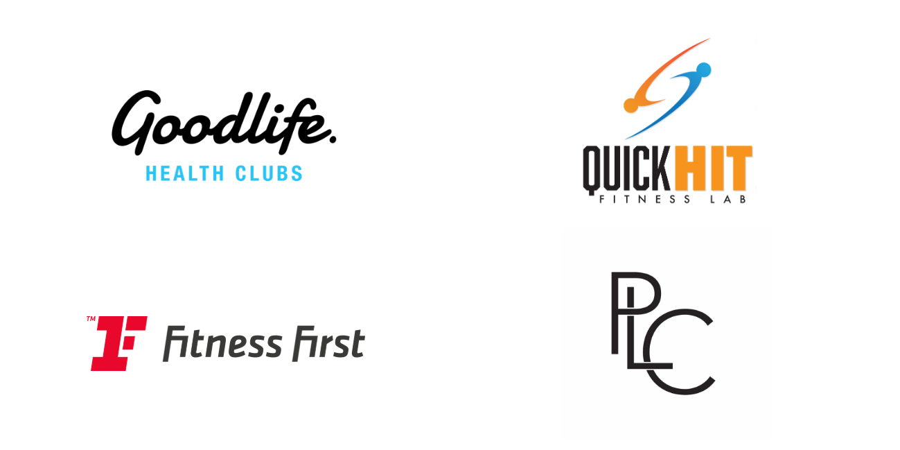 Goodlife · Quickhit · Fitness First · PLC
