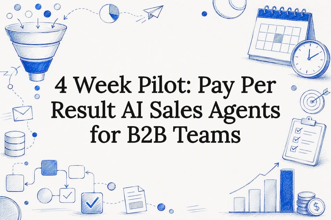 AI sales agent pilot title card