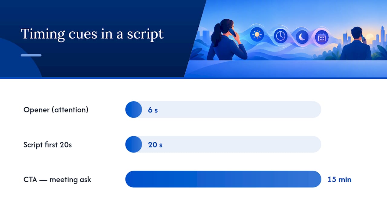 What makes an appointment setting script actually work — overview diagram