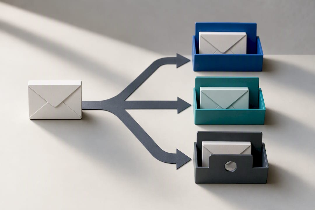 Seed email placement destinations