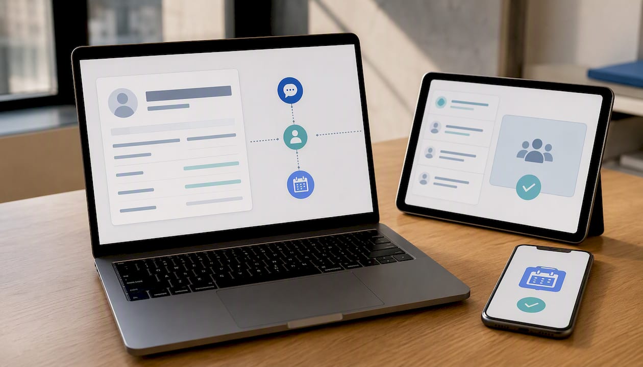 AI actions flowing into sales tools
