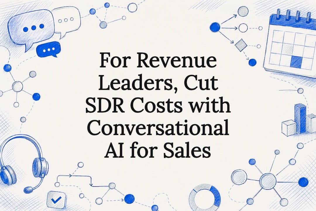 For Revenue Leaders, Cut SDR Costs with Conversational AI for Sales — hero