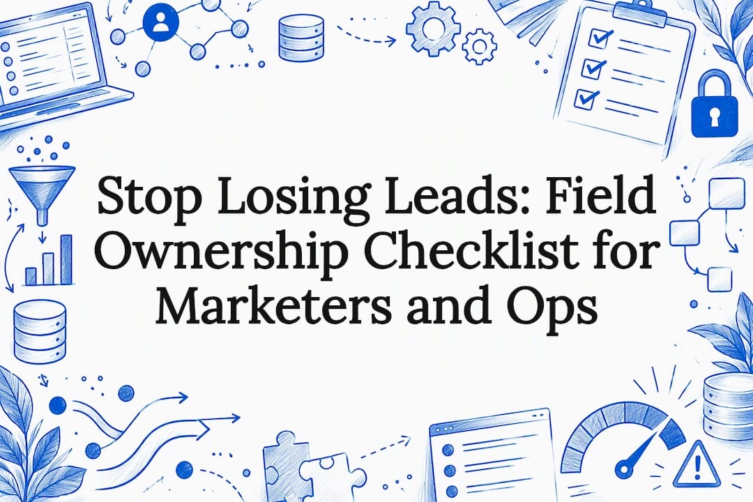 Decorative field ownership checklist title card