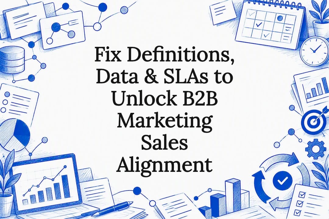 Fix Definitions, Data & SLAs to Unlock B2B Marketing Sales Alignment — hero