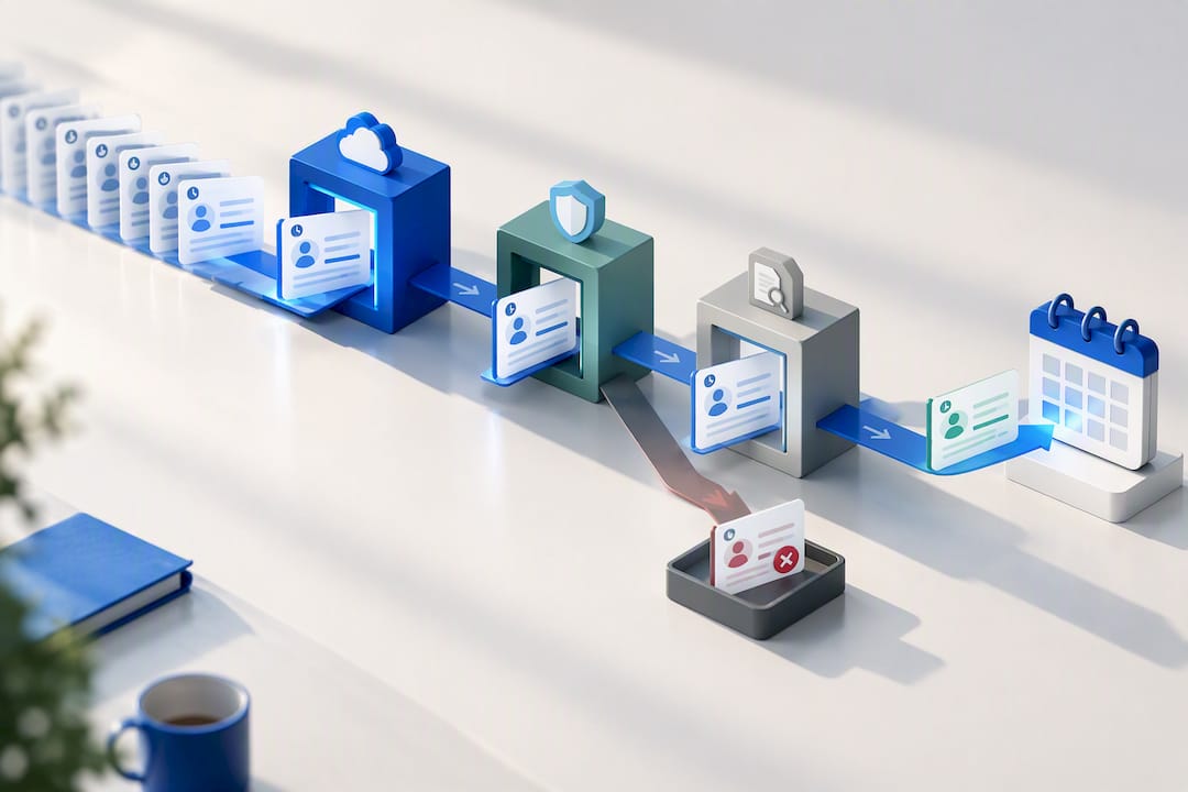 Isometric lead delivery evidence flow