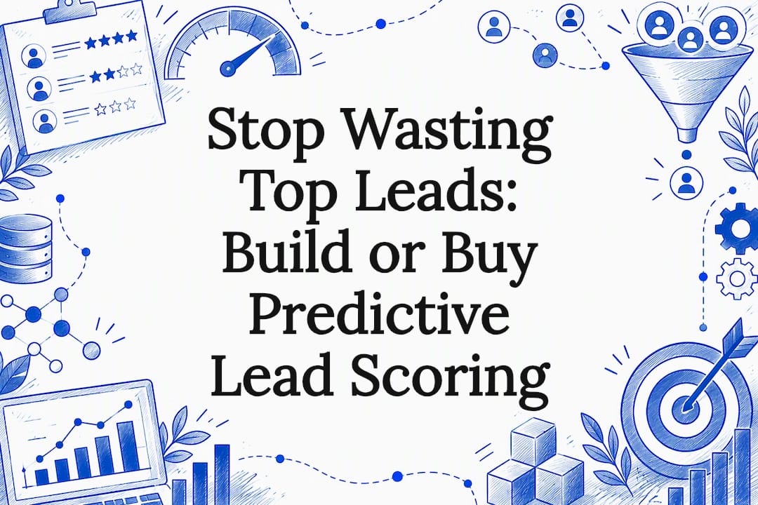 Stop Wasting Top Leads: Build or Buy Predictive Lead Scoring — hero