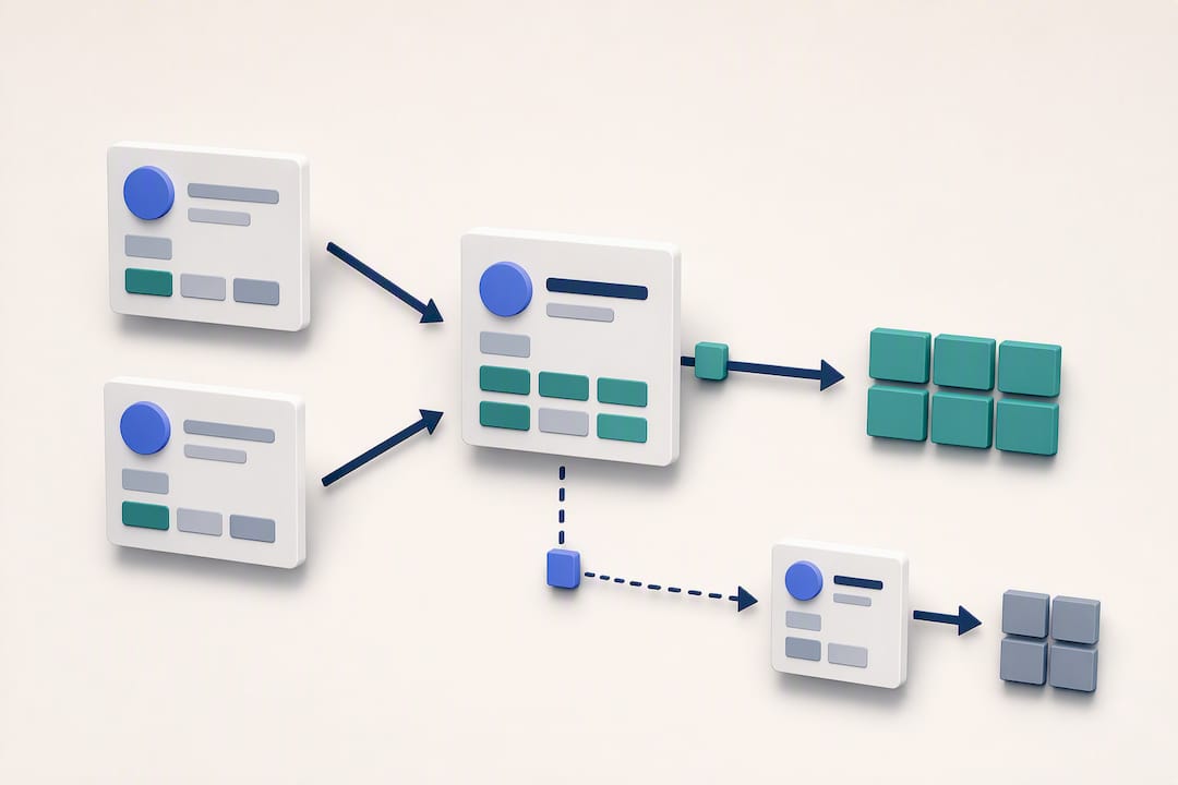 Illustration of CRM data hygiene process