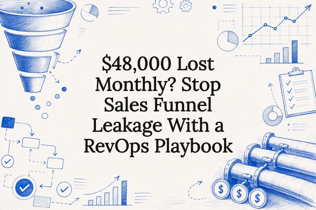 $48,000 Lost Monthly? Stop Sales Funnel Leakage With a RevOps Playbook — hero