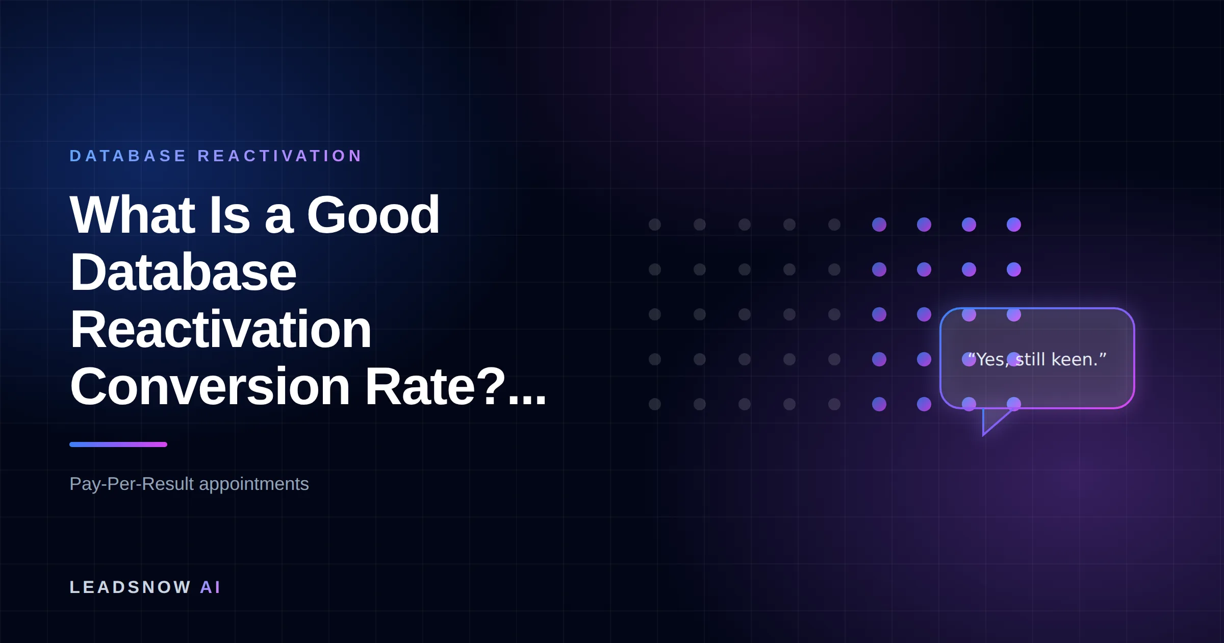 What Is a Good Database Reactivation Conversion Rate?...: A dormant contact list re-engaging, with cold records lighting up into live replies.