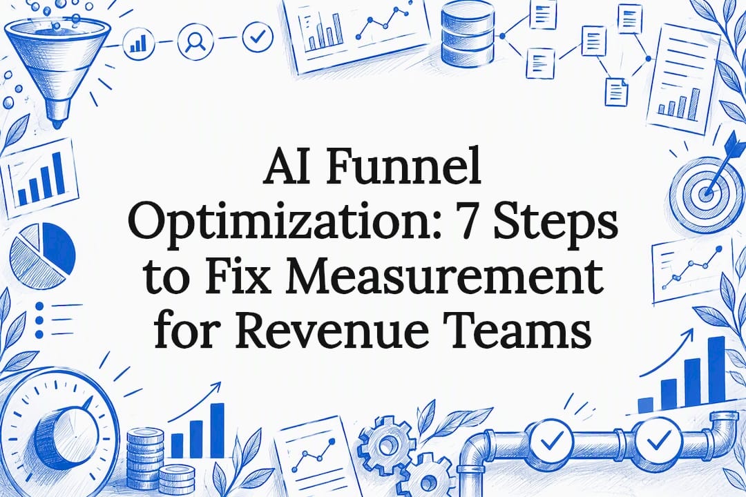 AI Funnel Optimization: 7 Steps to Fix Measurement for Revenue Teams — hero