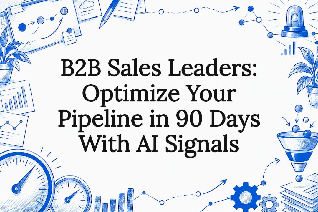 B2B Sales Leaders: Optimize Your Pipeline in 90 Days With AI Signals — hero